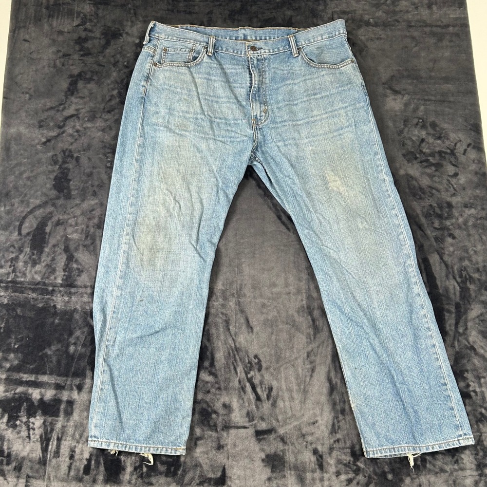 Levi's‎ 569 Loose Straight Jeans Mens 40x32 Blue Light Wash Denim 00569-0601